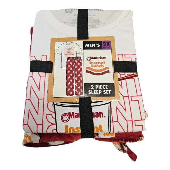 Maruchan Men's Sleepwear Set, 2-Piece, Size 2XL - Picture 5 of 6